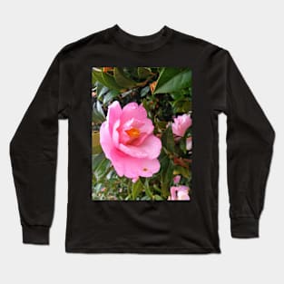 Pink Flower Long Sleeve T-Shirt